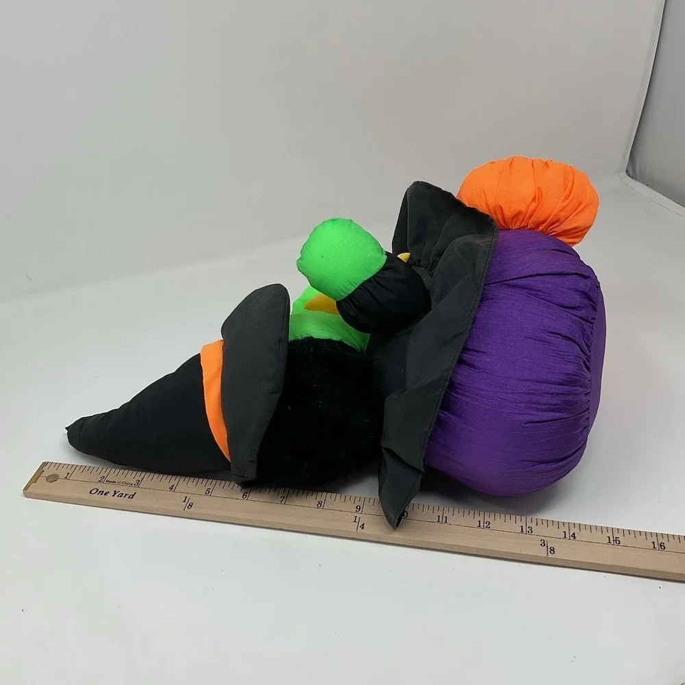 TB Trading Snaggle Tooth Witch Halloween‎ Stuffed Plush Nylon Vintage